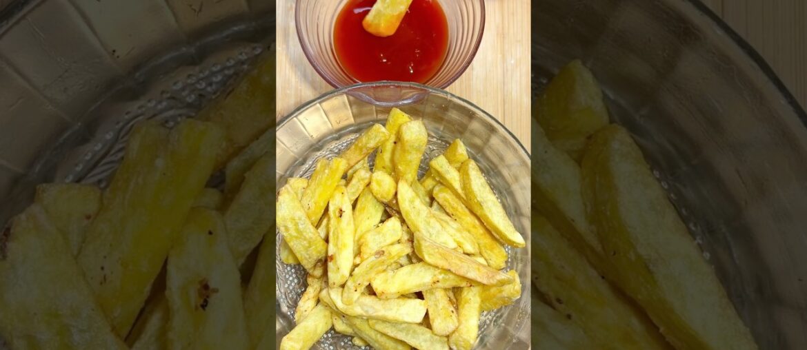 Crispy Finger Chips Recipe | Perfect French Fries at Home 🍟 #recipe #viral #shorts #youtubeshorts