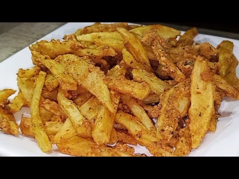 Crispy Masala French Fries Recipe | Restaurant Style potato Chips at Home | Crispy Masala French Fries Recipe | Restaurant Style potato Chips at Home |