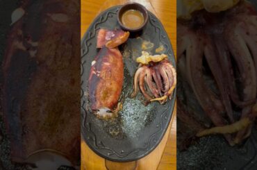 Voici du calamar grillé. Vous aimez ça ?  #français #authenticfrench #french