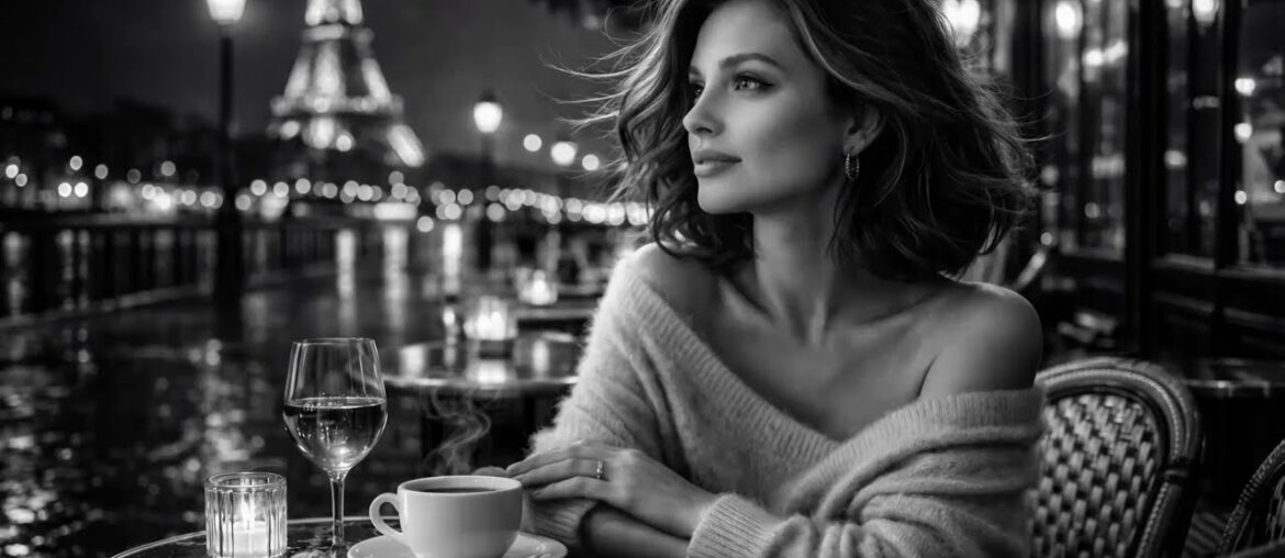 A Quiet Evening in Paris… | Eiffel View Café | Vintage French Chanson