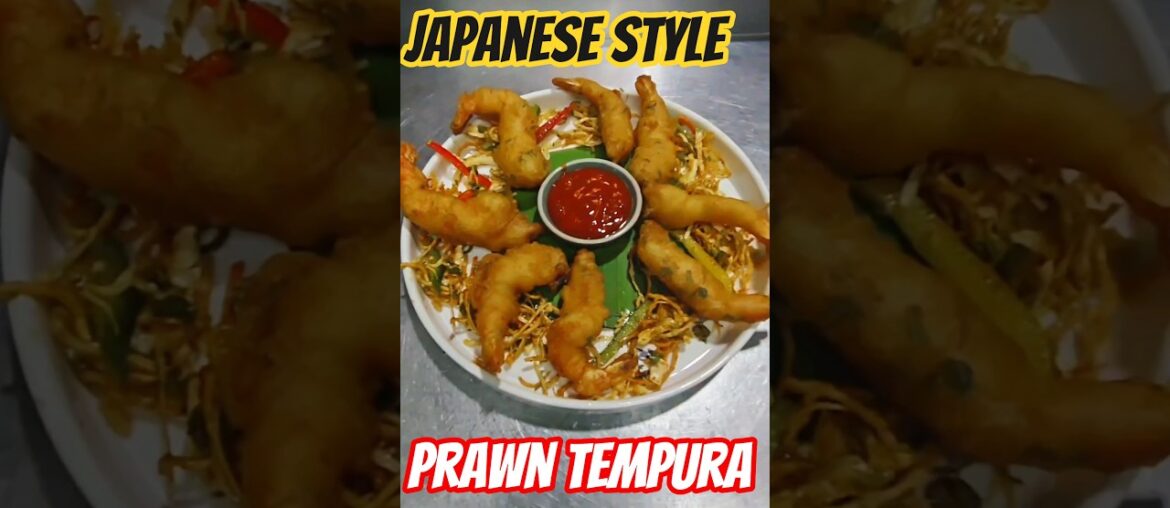 Prawn tempura #Foodie #FoodLovers #FoodPorn #Gourmet #ComfortFood #Delicious #ytshorts #shorts
