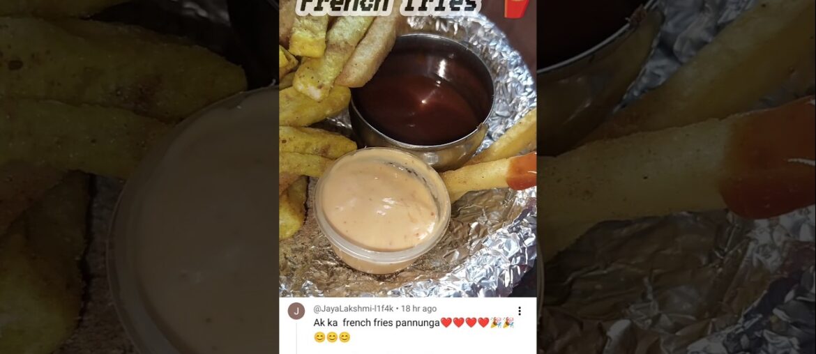 Crispy French Fries Recipe at Home 🍟 | Perfect McDonald's Style Fries #shorts #potato