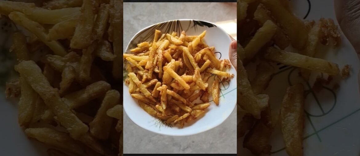 crispy French fries 🍟#easyrecipe # recipes #food #shortsfeed #shortsviral #trending #foryou