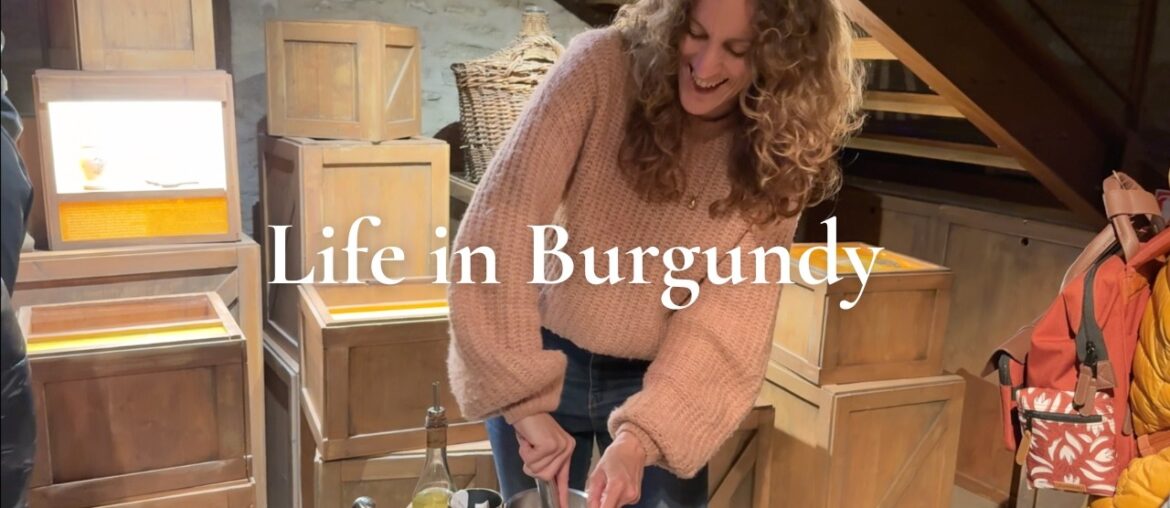 Learning about life in the countryside of Burgundy