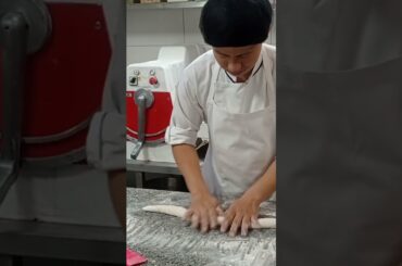 French Baguette making