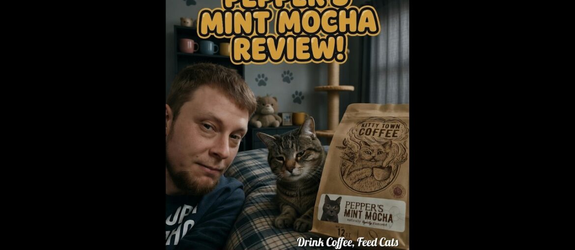 Kitty Town Coffee: Pepper's Mint Mocha Coffee Review