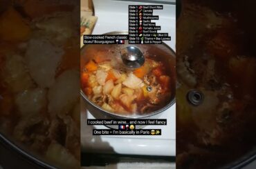 “This French Beef Stew is INSANE 🤯🇫🇷”