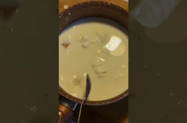 French style hot chocolate  🥛🍫🍫  #cooking #chocolate #french #cookingvideo #recipe #reels