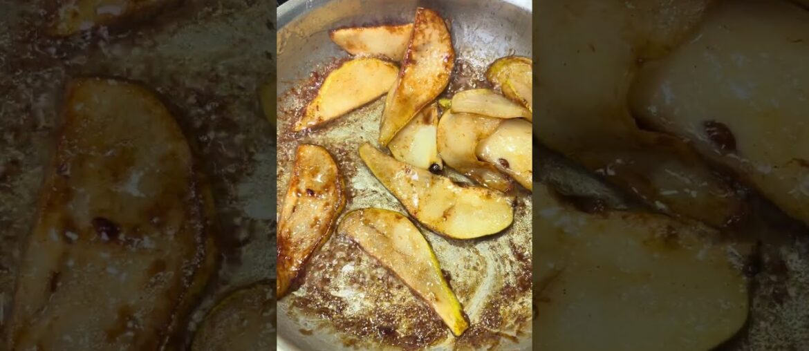Oatmeal, but make it gourmet: Camembert & Pear #shorts
