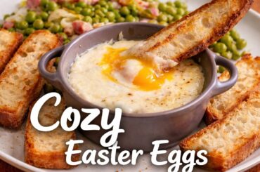 Cozy Easter Eggs with Peas 🇲🇫  French Spring Recipe
