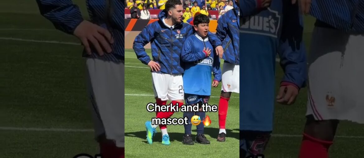 Rayan Cherki was posted up 😂