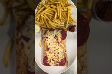 French Tacos Gratiné Peperoni  #BR3 #food #foodlover #Tacos #frenchfood