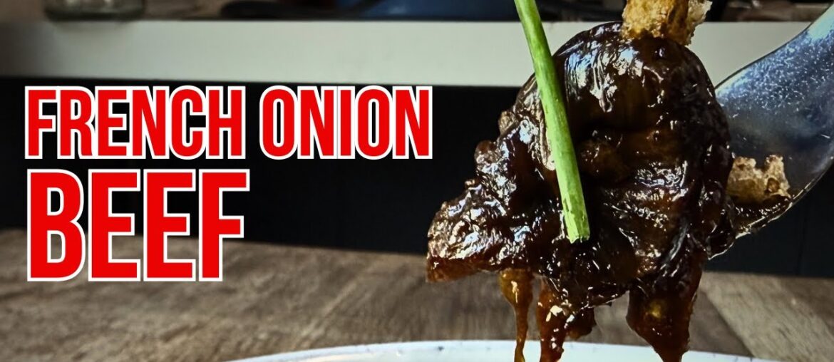 French Onion Beef Recipe (Tender, Slow Cooked, Full Meal)