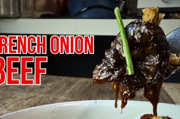 French Onion Beef Recipe (Tender, Slow Cooked, Full Meal)