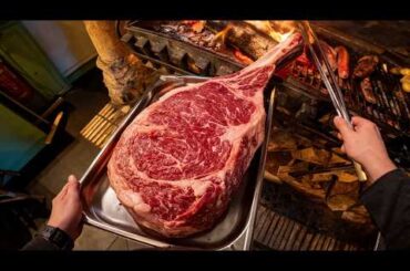 POV: 42 Minutes of Intense Dinner Service 🔥 Chef Cooking Steak at the Grill (No Cuts)