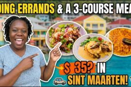 $35 Fine Dining in SXM?! 3-Course Lunch at Noon 😳🇸🇽