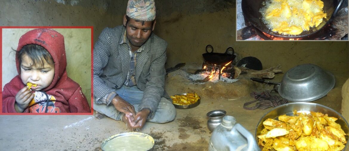 dharme brother's cooking || village French fry recipe || rural Nepal ||@junglefamily