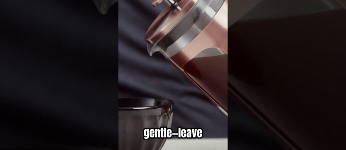 French Press Coffee Hack Cleaner Brew Instantly!