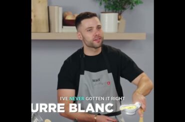 Easy Beurre Blanc Sauce: Chef Secret Revealed! #shorts