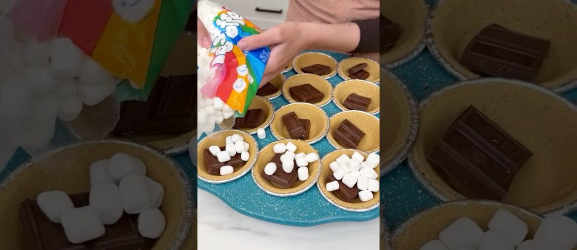 This dessert is a game changer! #recipe #easyrecipe #dessertideas #cookies #smores #baking