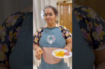 Healthy ga French fries chesanu 😋#youtube #ishqyouall #telugu #shortsvideo #ytshorts #snacks