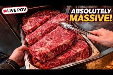 🔴 LIVE POV: You Won’t Last at This Grill 🔥 Nonstop Dinner Rush | French Restaurant