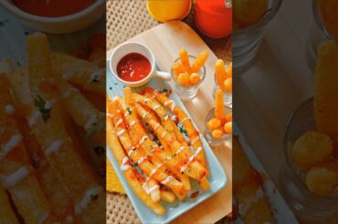 Suji Long French Fries🍟| Viral Japanese Long Fries| Shaam Ka Bhook 🤯 ke Perfect Snacks| |  #Shorts