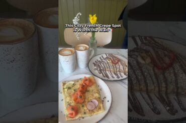 A hidden French crepe spot in Midtown Toronto that’s always busy but totally worth it 🇫🇷✨