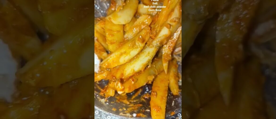 French fries 🍟 recipe 😋 #shorts #trendingshorts #food