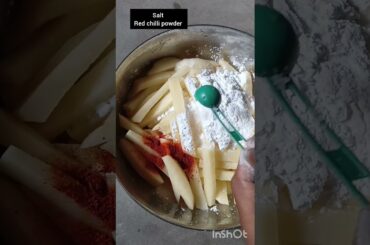 Spicy french fries # trending #recipe#yummykhana # 😋👍👍