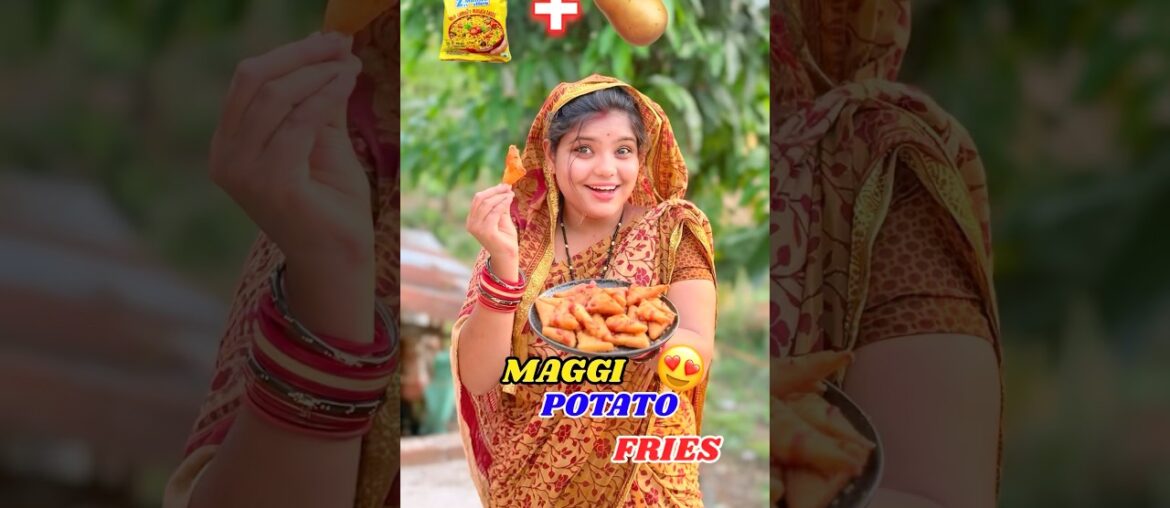 Maggi Potato Fries 😍🍟Must Try 🔥#shorts #odia #viral #food Maggi Potato Fries 😍🍟Must Try 🔥#shorts #odia #viral #food