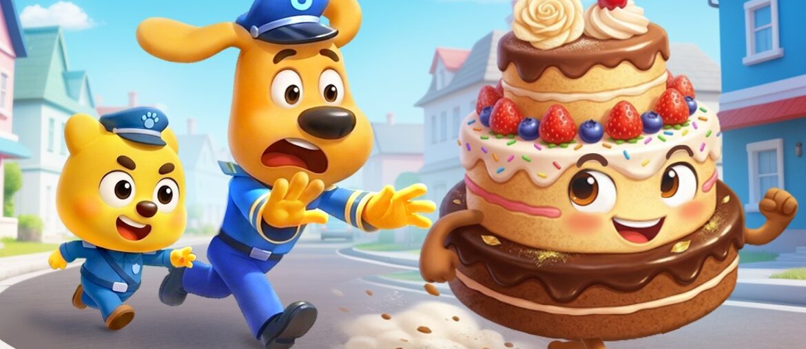 Who Ate the Cake? | Useful Stories for Kids | Detective Cartoon | Sheriff Labrador