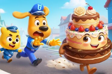 Who Ate the Cake? | Useful Stories for Kids | Detective Cartoon | Sheriff Labrador