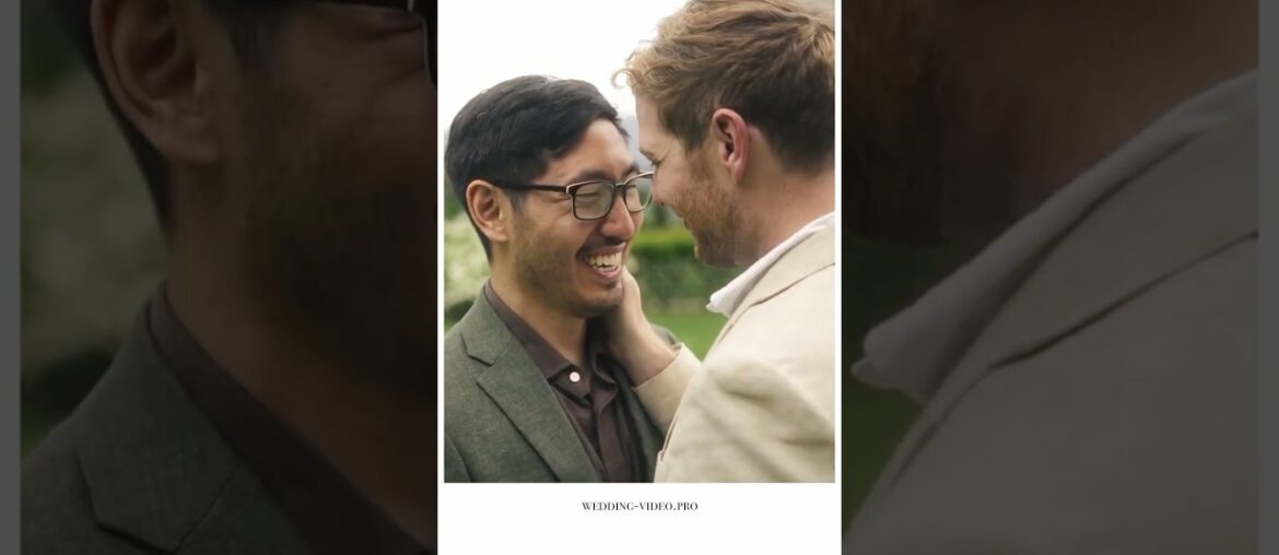 Beautiful Same Sex Wedding in France  Emotional Moments