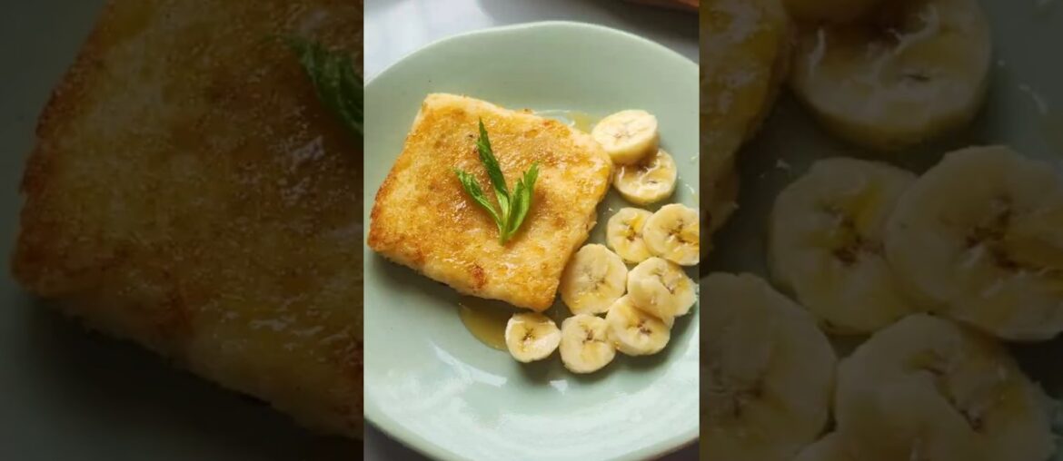 French Butter Toast 🧈🍞 | 5 Min Me Café Style Breakfast 😍 #shorts