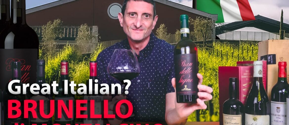 YOU SHOULD TRY this Italian wine, OR NOT! - Brunello di Montalcino