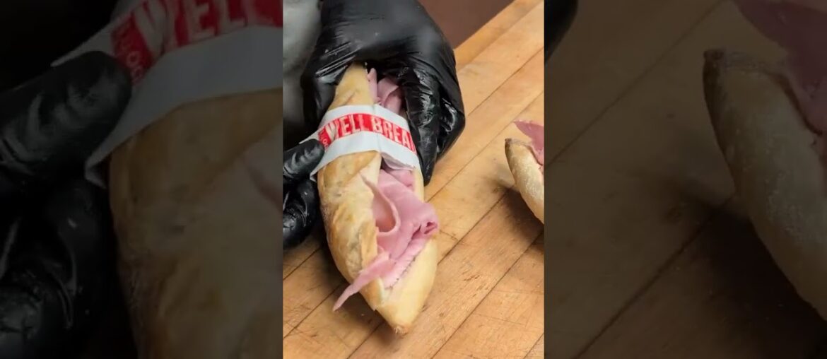 Keeping it classic! 🥖🥖🥖 HAM & CHEESE ~ Imported French ham, emmentaler cheese,