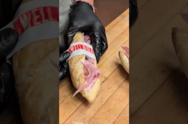 Keeping it classic! 🥖🥖🥖 HAM & CHEESE ~ Imported French ham, emmentaler cheese,