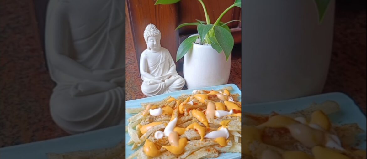 #cheesy fries🍟recipe #french fries# potato fries # cheesy # fries# aloo snack recipe# shorts