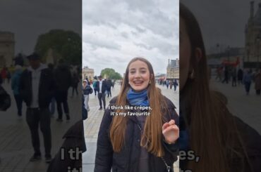 What is your favourite French pastry? #shorts #viral #fyp #streetinterview #paris #thisorthat #quiz