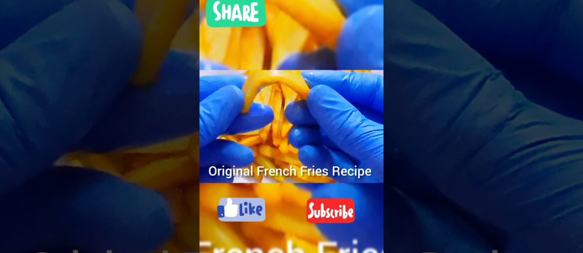French Fries Recipe | Snacks | Mc Donald's French Fries | #food #recipe #shorts #shortvideo #short