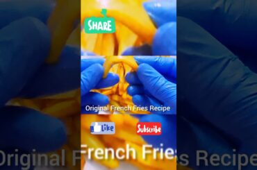 French Fries Recipe | Snacks | Mc Donald's French Fries | #food #recipe #shorts #shortvideo #short