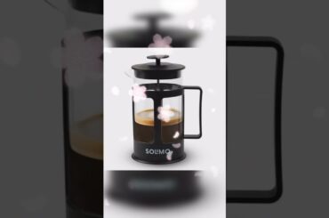 Amazon Brand - Solimo French Press Coffee and Tea Maker. #shorts #yt