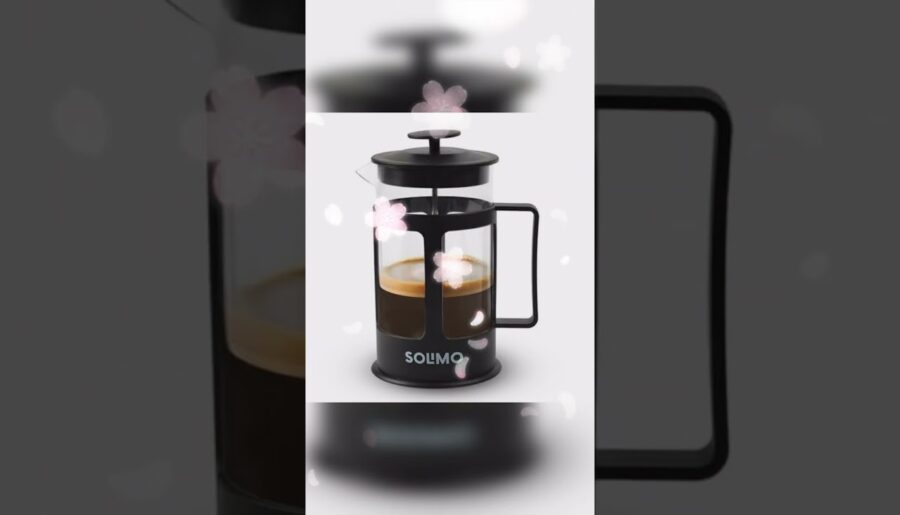 Amazon Brand – Solimo French Press Coffee and Tea Maker. #shorts #yt