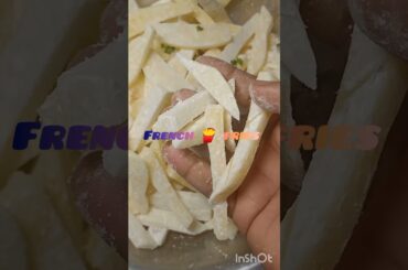 Evening snacks french fries 🍟.#youtubeshort #shorts #recipe #food #cooking #subscribe #