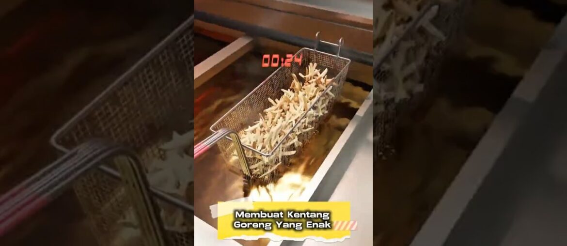 Cara Membuat Kentang Goreng Yang Enak #faktaunik #animasiedukasi #feedshort #resep #kentanggoreng