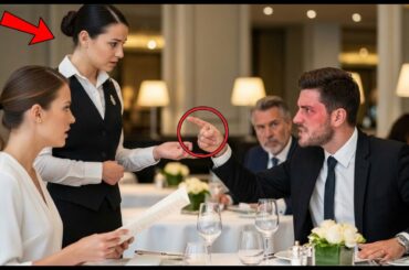 Millionaire Snaps at Waitress—But Freezes When She Speaks Fluent French to His Partner