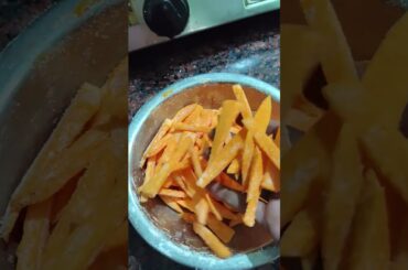 No jhan jhat fata fat french fries#indian food #recipe Alhamdulillah kichan🤗#beshak_subhanallah 🥰