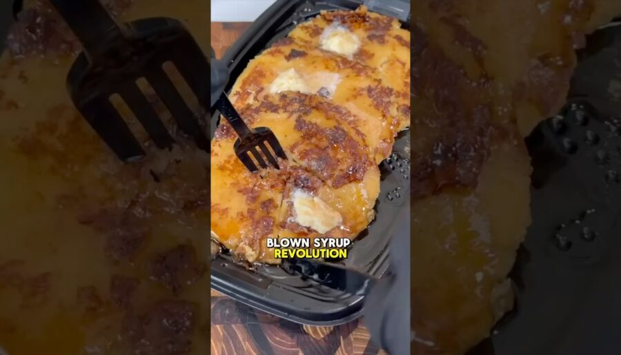 Apple Pie Pancake Mcdonalds French Toast !! #shortvideo #recipe #foodie