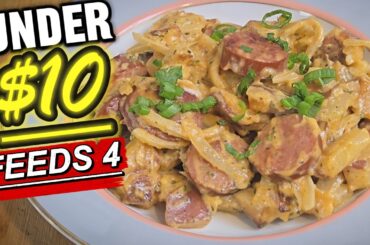 This $10 Dinner Shouldn’t Taste This Good(Creamy Sausage & Potato Skillet)